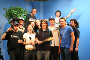 The almost entirely wonderful core 2005 Cow TV Crew (except for Helen who couldn't make the last night). 